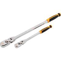 1/4" & 3/8" Drive 120XP Dual Material Flex Handle Teardrop Ratchet Set Mukwa Safety Services