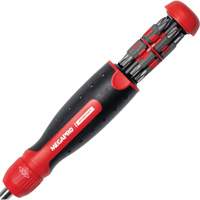 13-in-1 Automotive Ratcheting Multi-Bit Screwdriver, Cushion Grip Handle Mukwa Safety Services