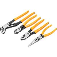 PITBULL Mixed Dual Material Plier Set, 4 Pieces Mukwa Safety Services
