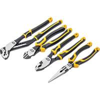 PITBULL Dual Material Mixed Plier Set, 4 Pieces Mukwa Safety Services