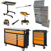 MEGAMOD Master Mechanics Tool Set in Premium Modular Foam Trays with Tool Storage, 1024 Pieces Mukwa Safety Services