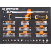 Slim Head Mechanics Tool Set in Foam Storage Tray Mukwa Safety Services
