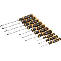 Torx&reg; Dual Material Screwdriver Set in Foam Storage Tray, 10 Pcs. Mukwa Safety Services