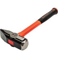 Marteau de forgeron fibre de verre, Poids de la t&ecirc;te 4 lb, 14" lo Mukwa Safety Services