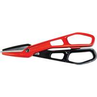 Cisaille en aluminium l&eacute;g&egrave;re pour ferblantier, Longueur de coupe de 3", Coupe Droit Mukwa Safety Services