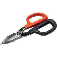 Cisaille de ferblantier droite, Longueur de coupe de 1-31/50", Coupe Droit Mukwa Safety Services