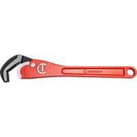 Self-Adjusting Steel Pipe Wrench, 2-1/2" Jaw Capacity, 16" Long, Powder Coated Finish, Non-Ergonomic Handle Mukwa Safety Services