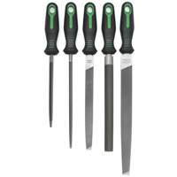 Jeu anniversaire de limes avec manches ergonomiques, 5 pi&egrave;ces Mukwa Safety Services