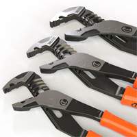 Z2 K9 Straight Jaw Dipped Handle Tongue & Groove Plier Set, 3 Pieces Mukwa Safety Services