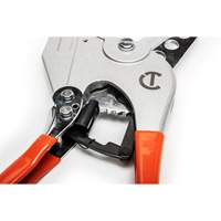 Ratcheting PVC Pipe Cutter with Dipped Grips, 1/4"- 2-3/8" Capacity Mukwa Safety Services