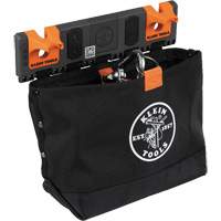 Module de poche pour quincaillerie avec crochet en S Bucket Work Centre, Nylon, 1 pochettes, Noir/Orange Mukwa Safety Services