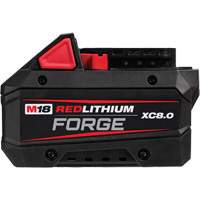 REDLITHIUM FORGE XC8.0 Battery Pack, Lithium-Ion, 18 V, 8 Ah Mukwa Safety Services