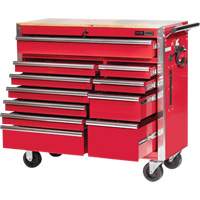 PRC4211 Armoire roulante de s&eacute;rie Pro, 11 tiroirs, 42" la x 18" p x Rouge Mukwa Safety Services