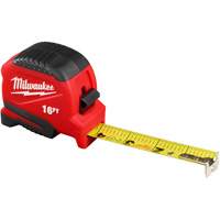 Compact Tape Measure, 1" x 16' Mukwa Safety Services