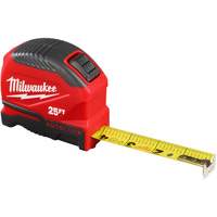 Auto-Lock Tape Measure, 1" x 25' Mukwa Safety Services