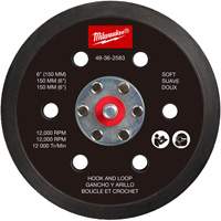Soft Hook and Loop Sander Backing Pad Mukwa Safety Services