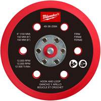 Firm Hook and Loop Sander Backing Pad Mukwa Safety Services