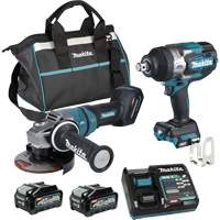 XGT Brushless 2-Tool Combo Kit, Lithium-Ion, 40 V Mukwa Safety Services