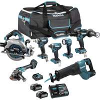 XGT Brushless 7-Tool Combo Kit, Lithium-Ion, 40 V Mukwa Safety Services