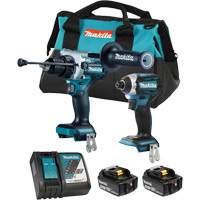 LXT Brushless 2 Tool Combo Kit, Lithium-Ion, 18 V Mukwa Safety Services