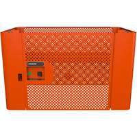 RAILWORKS Mesh Security Panel Single Door Lockable Storage Mukwa Safety Services