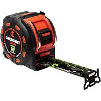 Shockforce NITE EYE Magnetic Tape Measure, 1-1/4" x 16', SAE Graduations Mukwa Safety Services