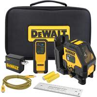 Ensemble de laser vert en croix USB rechargeable Mukwa Safety Services