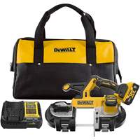 Ensemble de scie &agrave; ruban de moyenne taille XR avec bloc-pile de 5 Ah, 20 V, 3-3/8" Capacit&eacute; Mukwa Safety Services