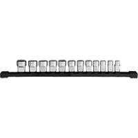 Jeu de douilles m&eacute;triques &agrave; 12 pans, 12 Mcx, Prise de 3/8" Mukwa Safety Services
