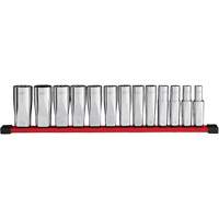 Jeu de douilles profondes SAE &agrave; 12 pans, 13 Mcx, Prise de 1/2", Profond Mukwa Safety Services