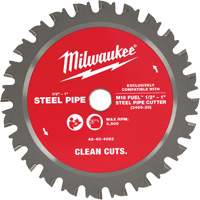 Lame de coupe pour tubes en acier Mukwa Safety Services