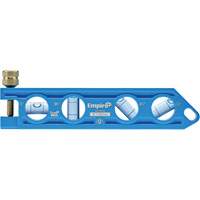 TRUE BLUE&reg; Die Cast Torpedo Level, 6" L, Aluminum, 4 Vials Mukwa Safety Services