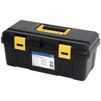 Coffre &agrave; outils portatif en plastique JPTB-19, 19" la x 9" p x 8" h, Noir Mukwa Safety Services