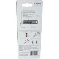 Couteau de s&eacute;curit&eacute; r&eacute;tractable standard, Acier inoxydable, Prise en Caoutchouc Mukwa Safety Services