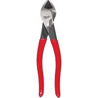 Angled Head Diagonal Dipped Grip Cutting Pliers, 8" L Mukwa Safety Services