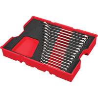 Wrench Set with Tray for PACKOUT Drawers, Combination, 15 Pieces, Metric Mukwa Safety Services