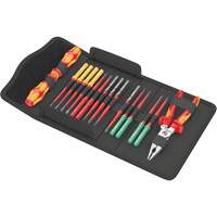 Jeu d'outils tr&egrave;s fin 1 avec syst&egrave;me de rep&eacute;rage doutils Tool Finder Kraftform Kompakt VDE 17, 1000 V, 17 M Mukwa Safety Services