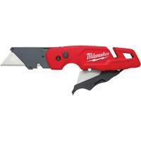 FASTBACK Folding Utility Knife with Blade Storage, Metal Handle Mukwa Safety Services