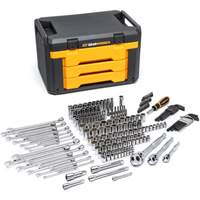 Jeu d'outils pour m&eacute;canicien dans boîte de rangement &agrave; trois tiroirs Mukwa Safety Services