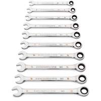 90-Tooth 12 Point Wrench Set, Ratcheting Combination, 12 Pieces, Metric Mukwa Safety Services