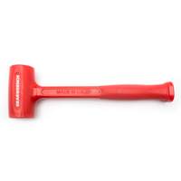 One-Piece Standard Head Dead Blow Hammer, 38 oz., Textured Grip, 15-1/4" L Mukwa Safety Services