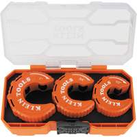 3-Piece C-Style Copper Tubing Cutter Set, 1/2"/3/4"/1" Capacity Mukwa Safety Services