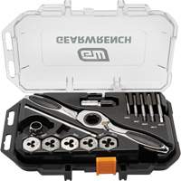 Metric Ratcheting Tap & Die Set, 15 Pieces Mukwa Safety Services