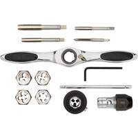 SAE Ratcheting Tap & Die Set, 13 Pieces Mukwa Safety Services