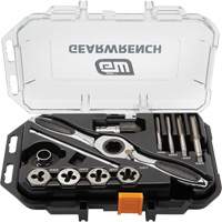 SAE Ratcheting Tap & Die Set, 13 Pieces Mukwa Safety Services