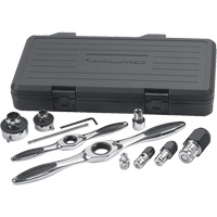 Ratcheting Tap & Die Accessory Set, 11 Pieces Mukwa Safety Services