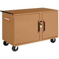 Model 58 heavy-Duty Rolling Workbench with Padlock, 54-1/4" W x 37-3/10" H x 26" D Mukwa Safety Services