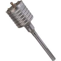 Foret-tr&eacute;pan pour marteau perforateur, 2-5/8", Profondeur de la coupe de 7" Mukwa Safety Services