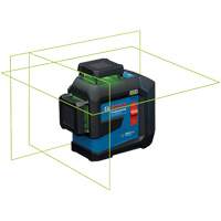Laser dalignement/nivellement 360 &agrave; faisceau vert &agrave; trois points Mukwa Safety Services