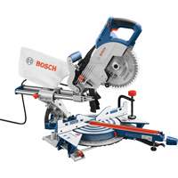 Single-Bevel Slide Miter Saw, 8-1/2", 12 A, 120 V Mukwa Safety Services
